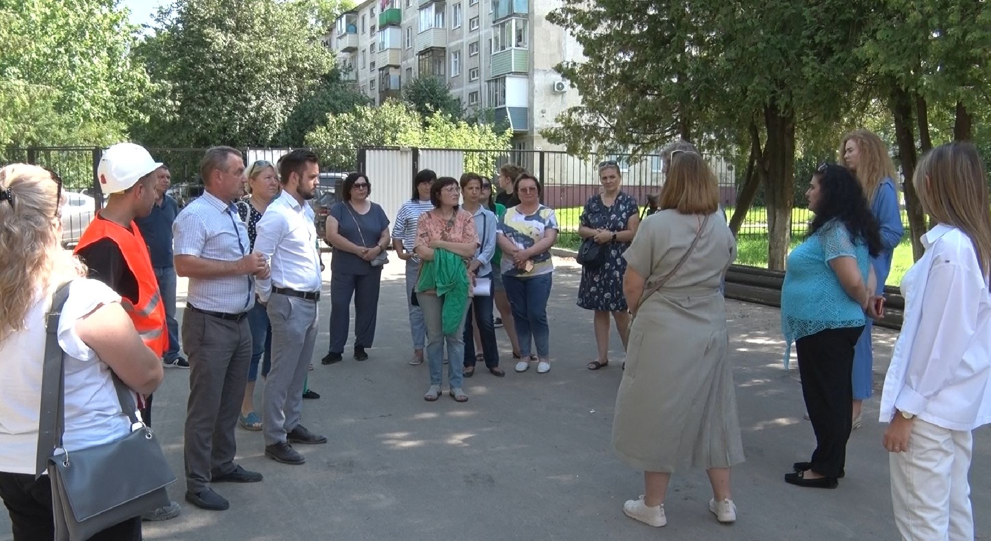 ремонт школы, Домодедово