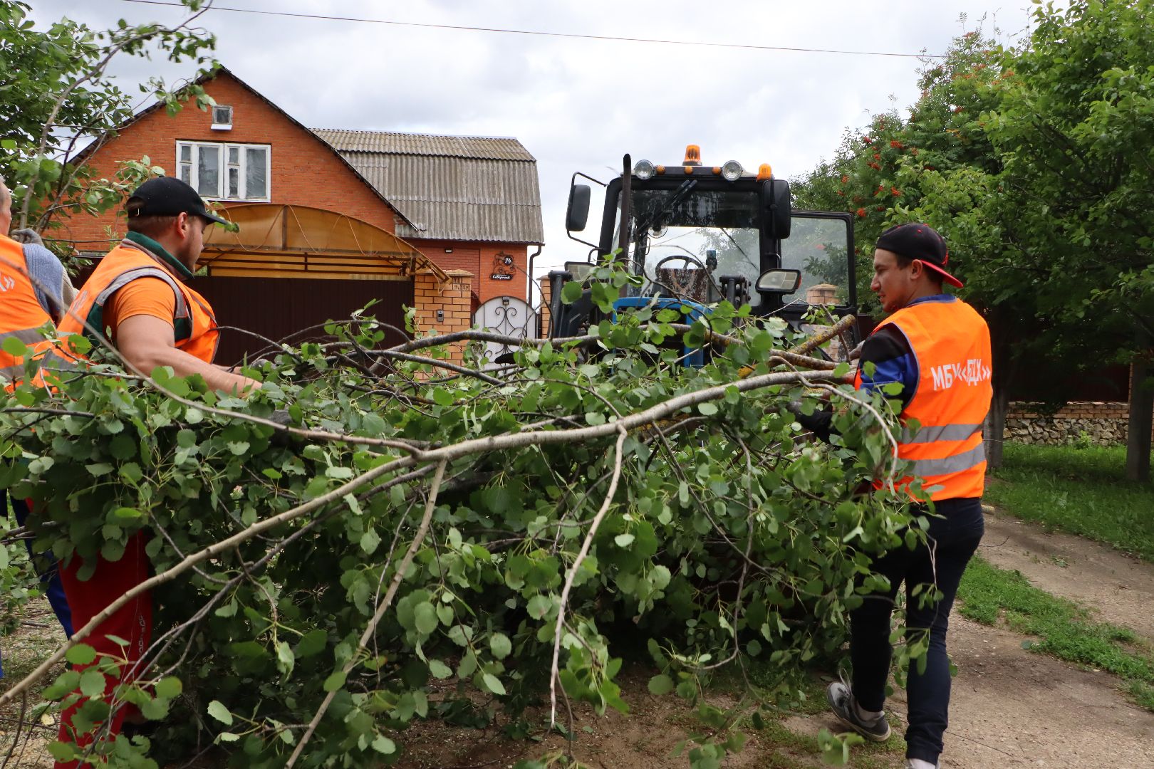 Серебряные Пруды, ликвидация непогоды