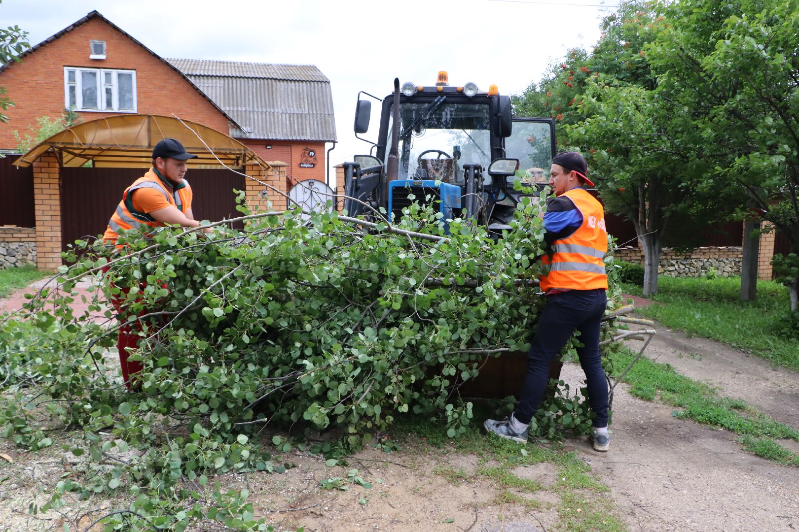 Серебряные Пруды, ликвидация непогоды