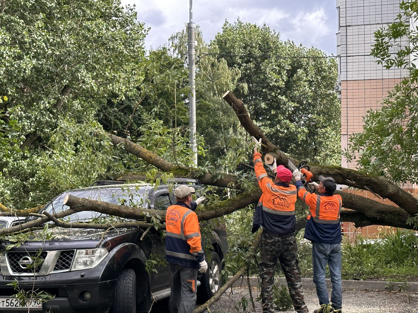 Одинцово, Авария, Благоустройство, Ураган