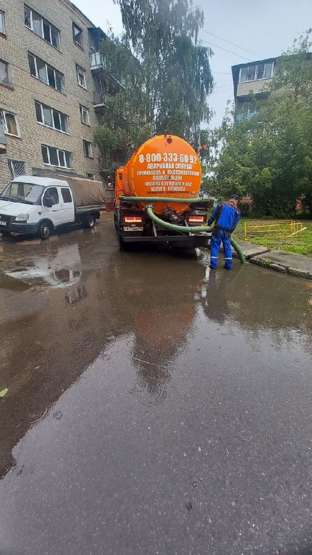 Непогода, дожди, коммунальные службы, Старая Купавна, Богородский городской округ