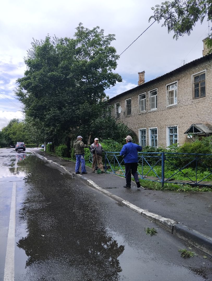 Непогода, дожди, коммунальные службы, Старая Купавна, Богородский городской округ