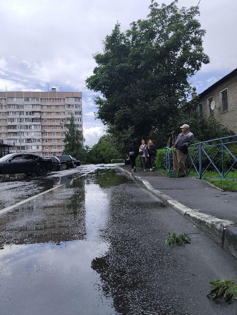 Непогода, дожди, коммунальные службы, Старая Купавна, Богородский городской округ