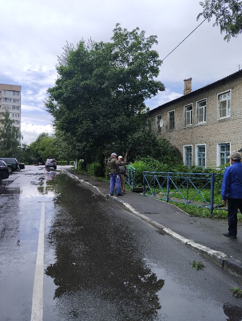 Непогода, дожди, коммунальные службы, Старая Купавна, Богородский городской округ