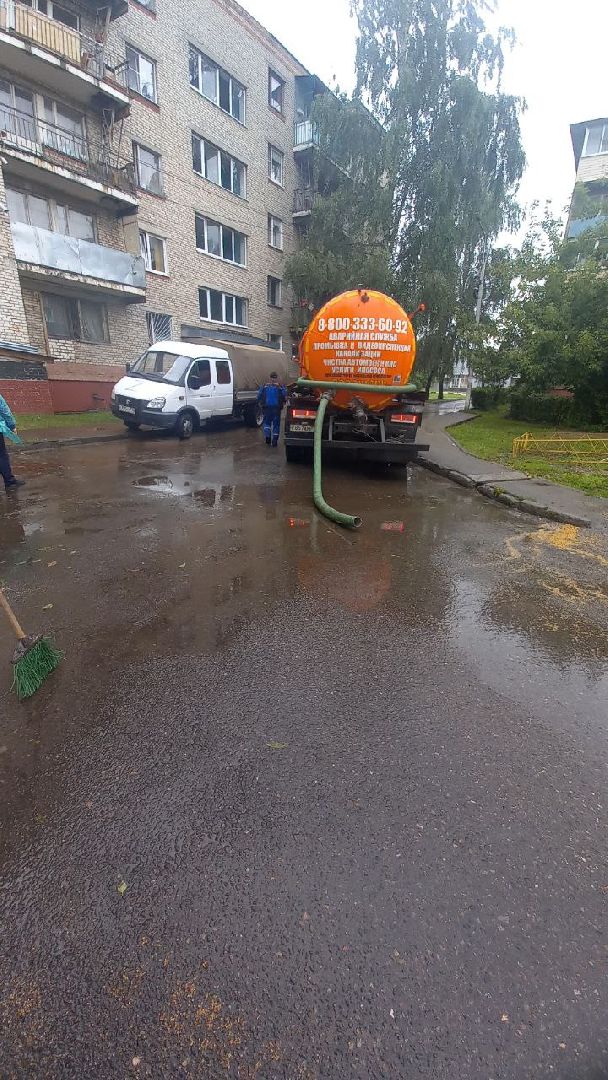 Непогода, дожди, коммунальные службы, Старая Купавна, Богородский городской округ
