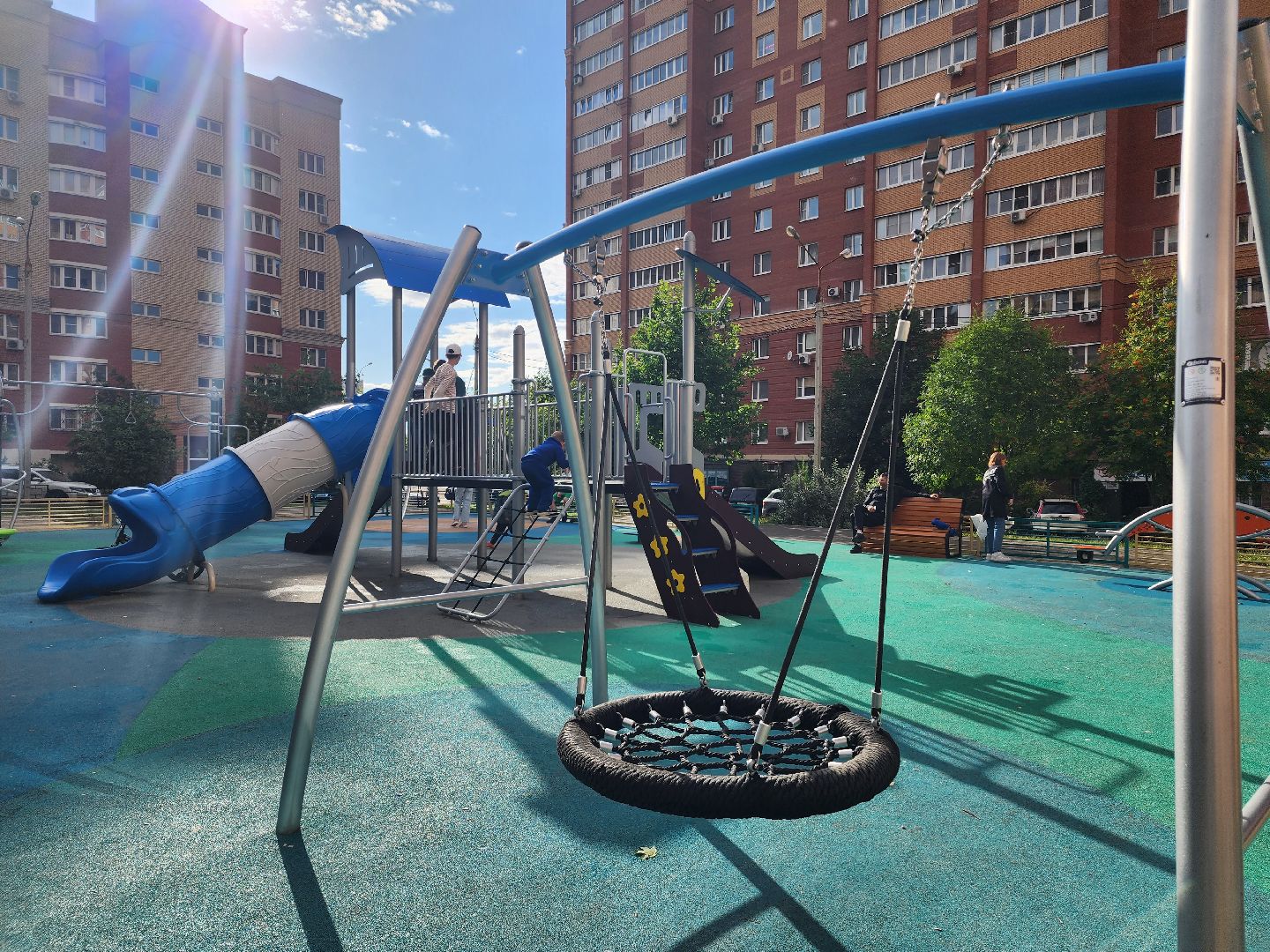 Домодедово, детская площадка, игровые элементы, губернаторская площадка, дети, комфортная среда