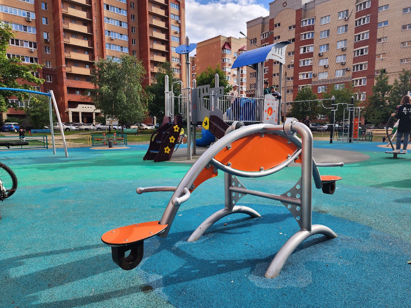 Домодедово, детская площадка, игровые элементы, губернаторская площадка, дети, комфортная среда