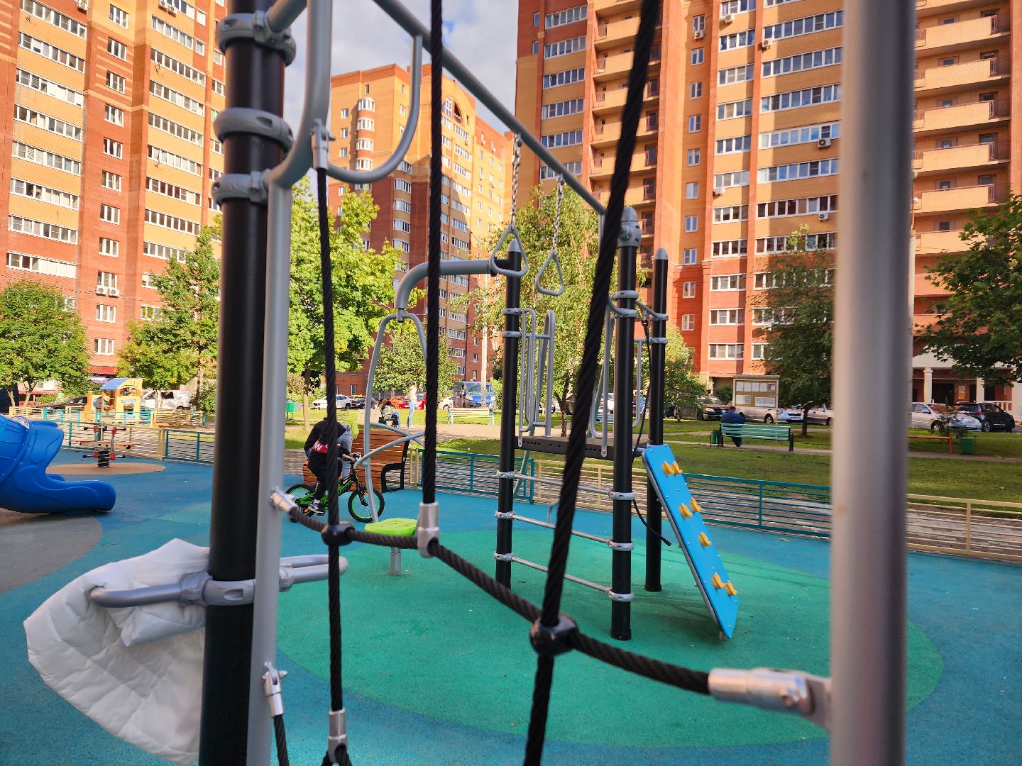 Домодедово, детская площадка, игровые элементы, губернаторская площадка, дети, комфортная среда
