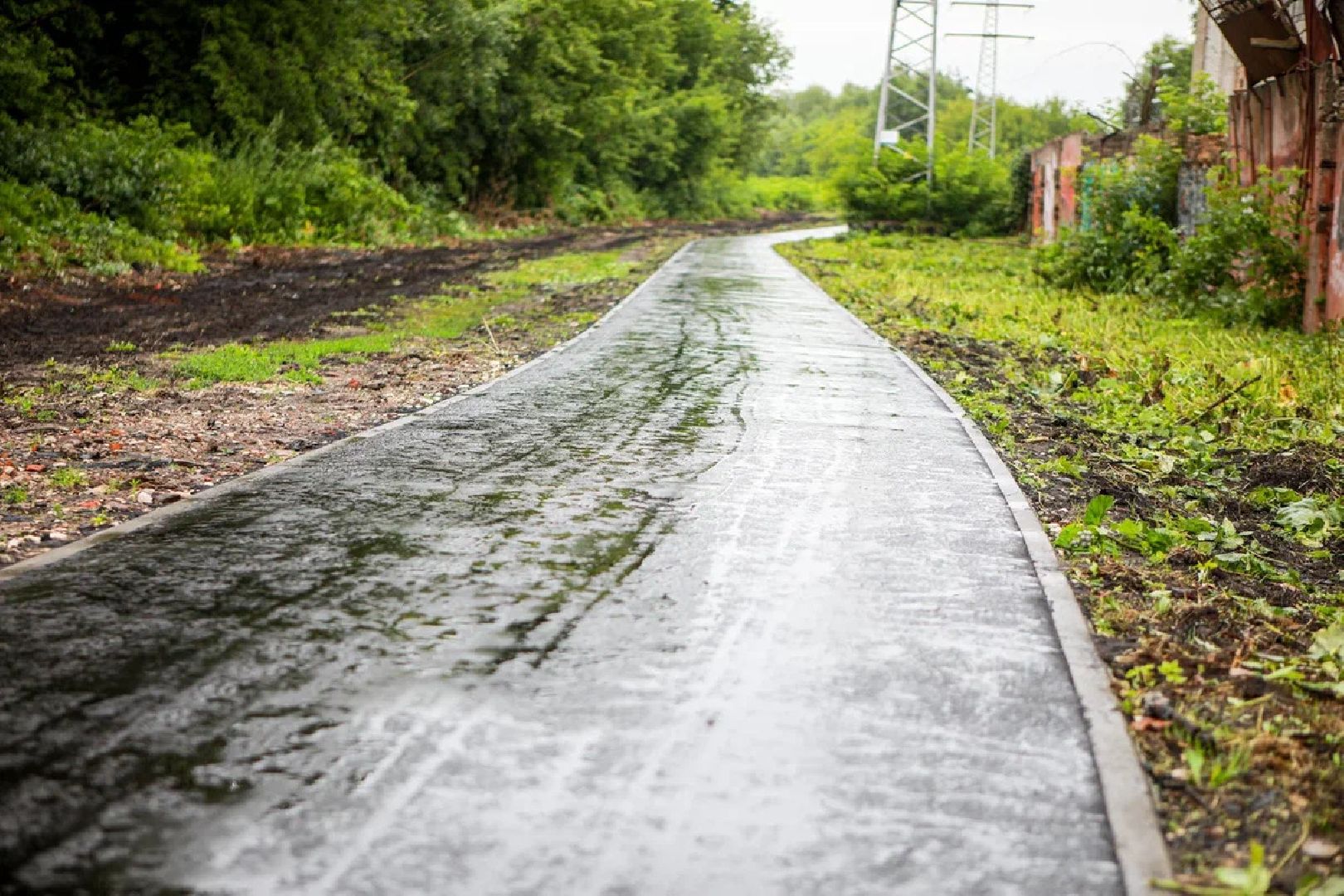 Народная тропа, благоустройство, тротуар, асфальт, Заголовацкий, губернатор, Орехово-Зуево