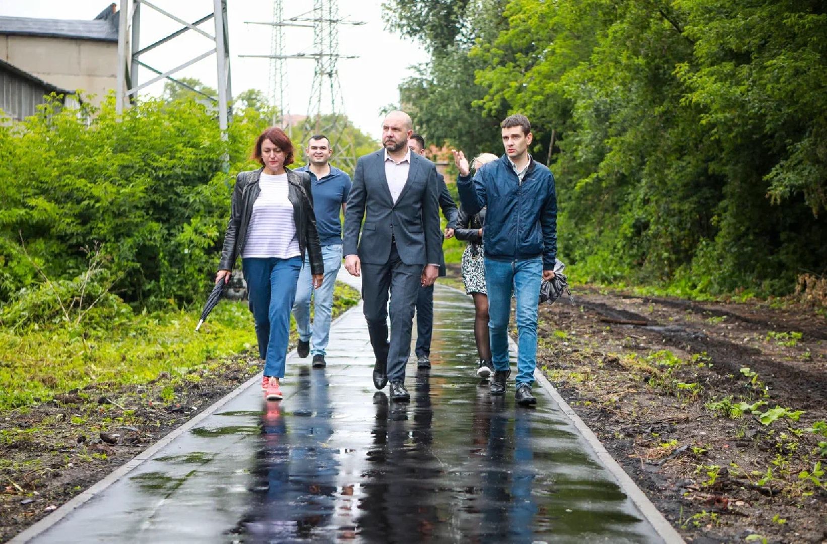 Народная тропа, благоустройство, тротуар, асфальт, Заголовацкий, губернатор, Орехово-Зуево