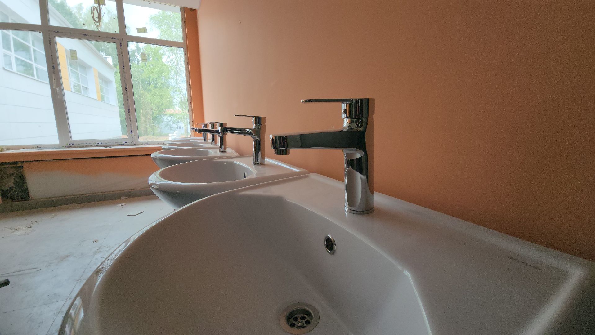 Пушкинский округ, Красноармейск, ремонт школы