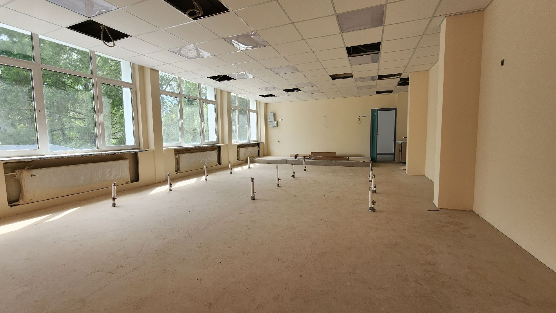 Пушкинский округ, Красноармейск, ремонт школы