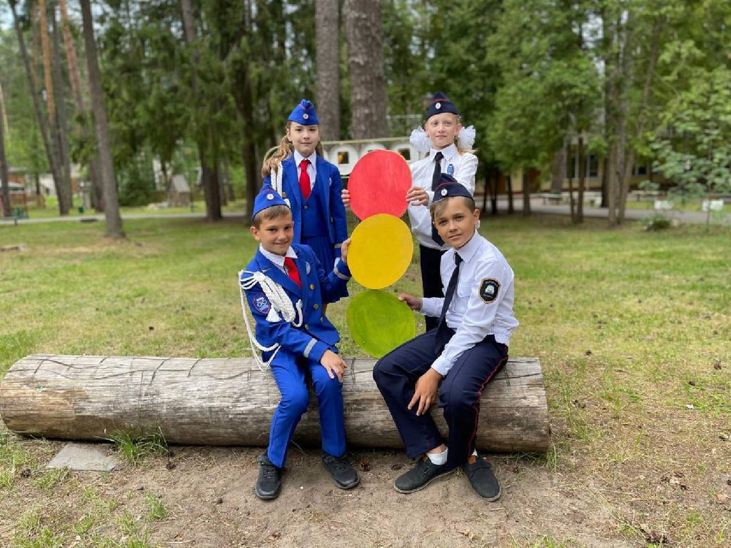 Детская безопасность, дети, лагерь, лето, Госавтоинспекция, Дубна