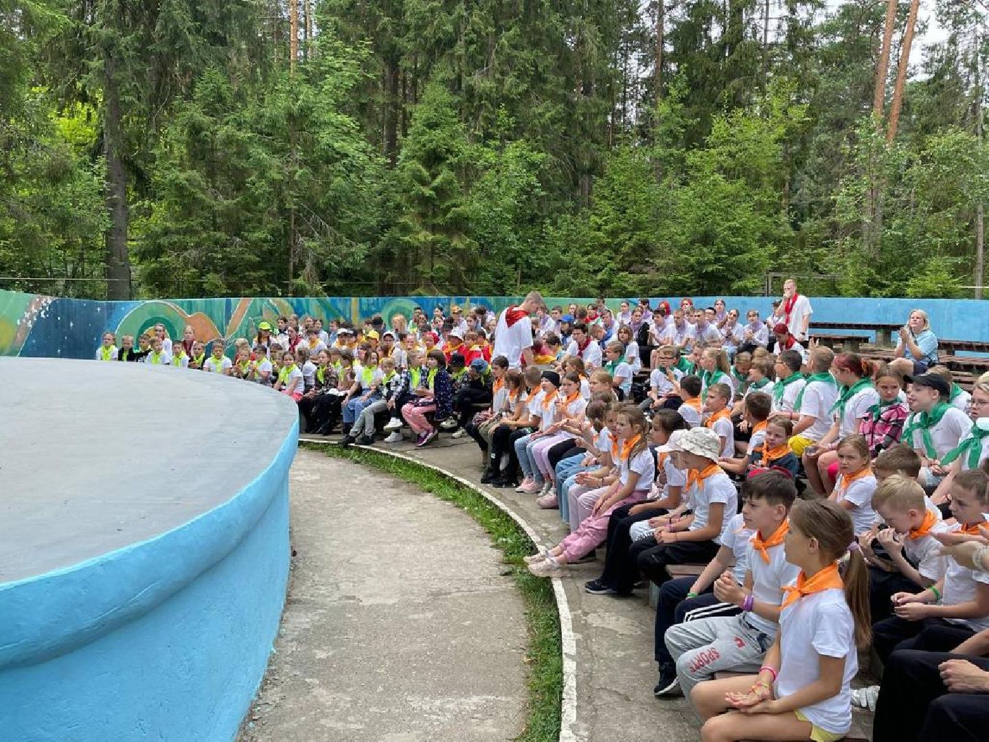 Детская безопасность, дети, лагерь, лето, Госавтоинспекция, Дубна