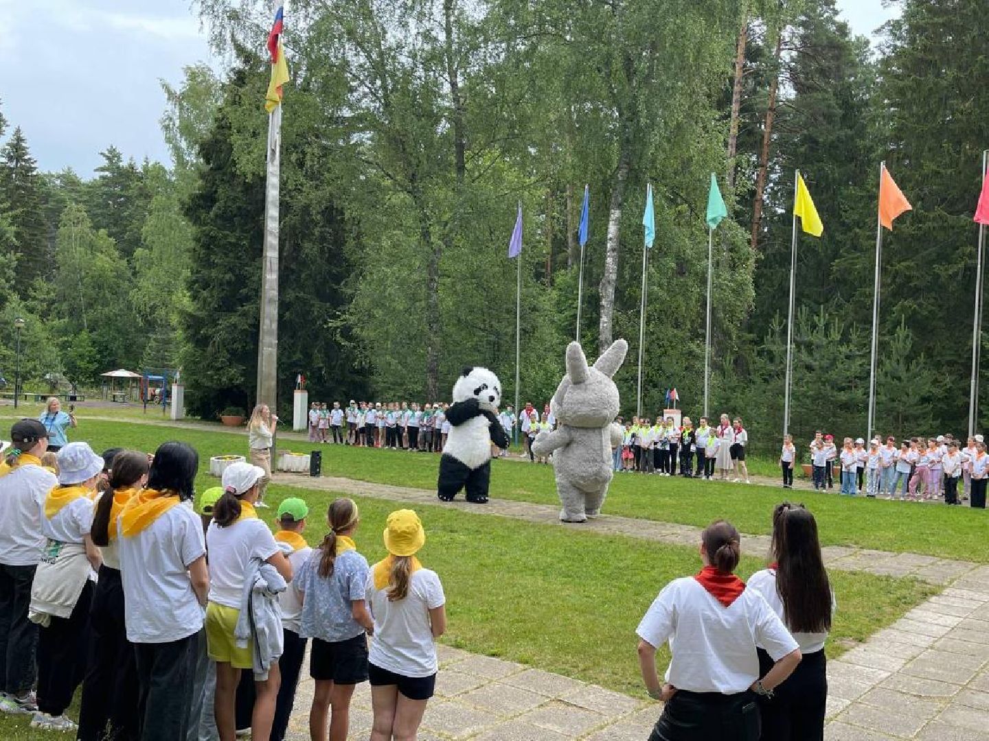 Детская безопасность, дети, лагерь, лето, Госавтоинспекция, Дубна