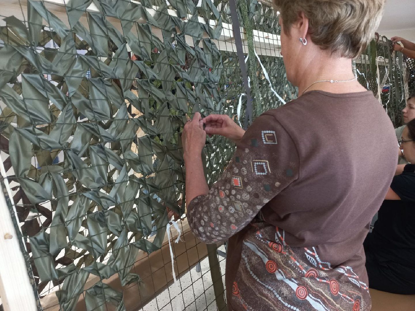 Солнечногорск, волонтеры, сети, плетение, сво