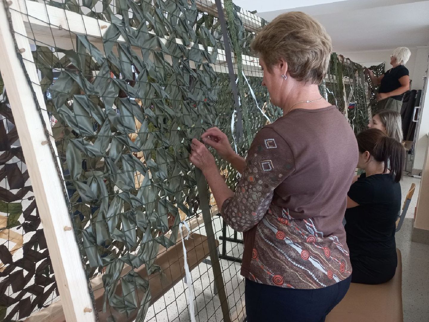 Солнечногорск, волонтеры, сети, плетение, сво