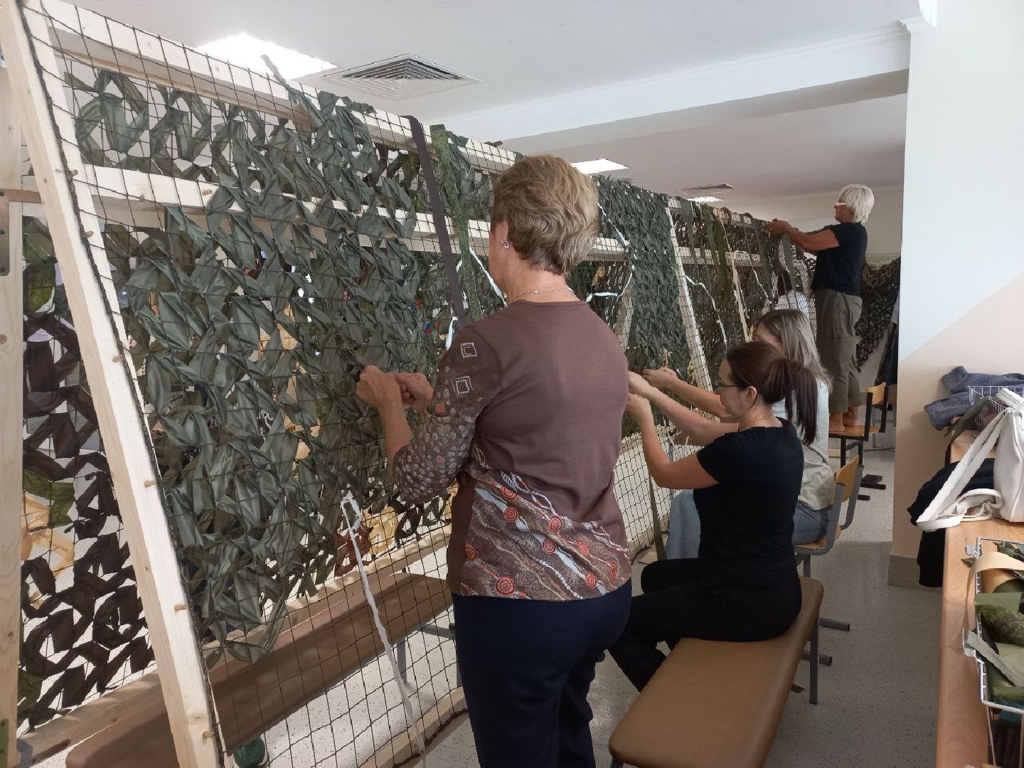 Солнечногорск, волонтеры, сети, плетение, сво