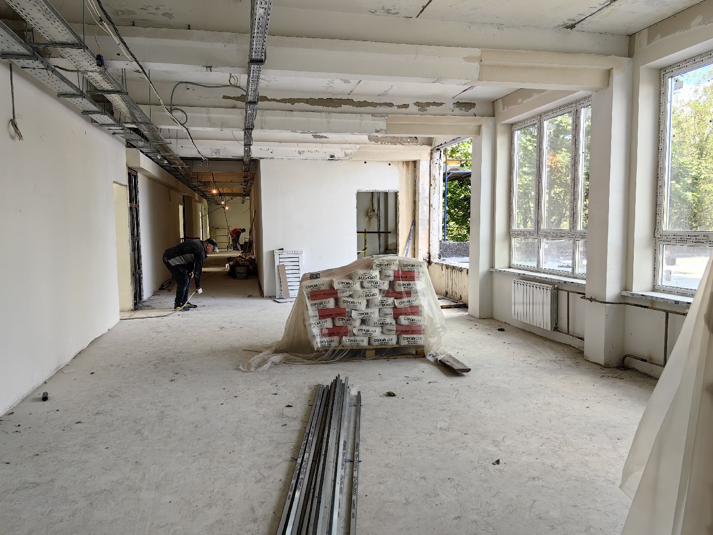 Капитальный ремонт, школа, пищеблок, благоустройство