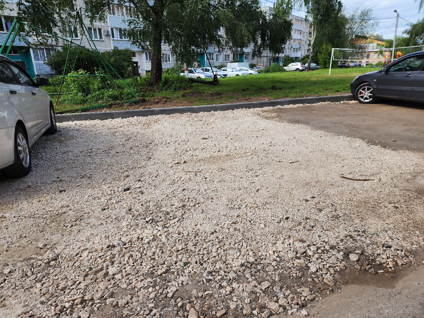 Павловский Посад, городской округ Павловский Посад, люди, дом, двор, благоустройство, асфальт