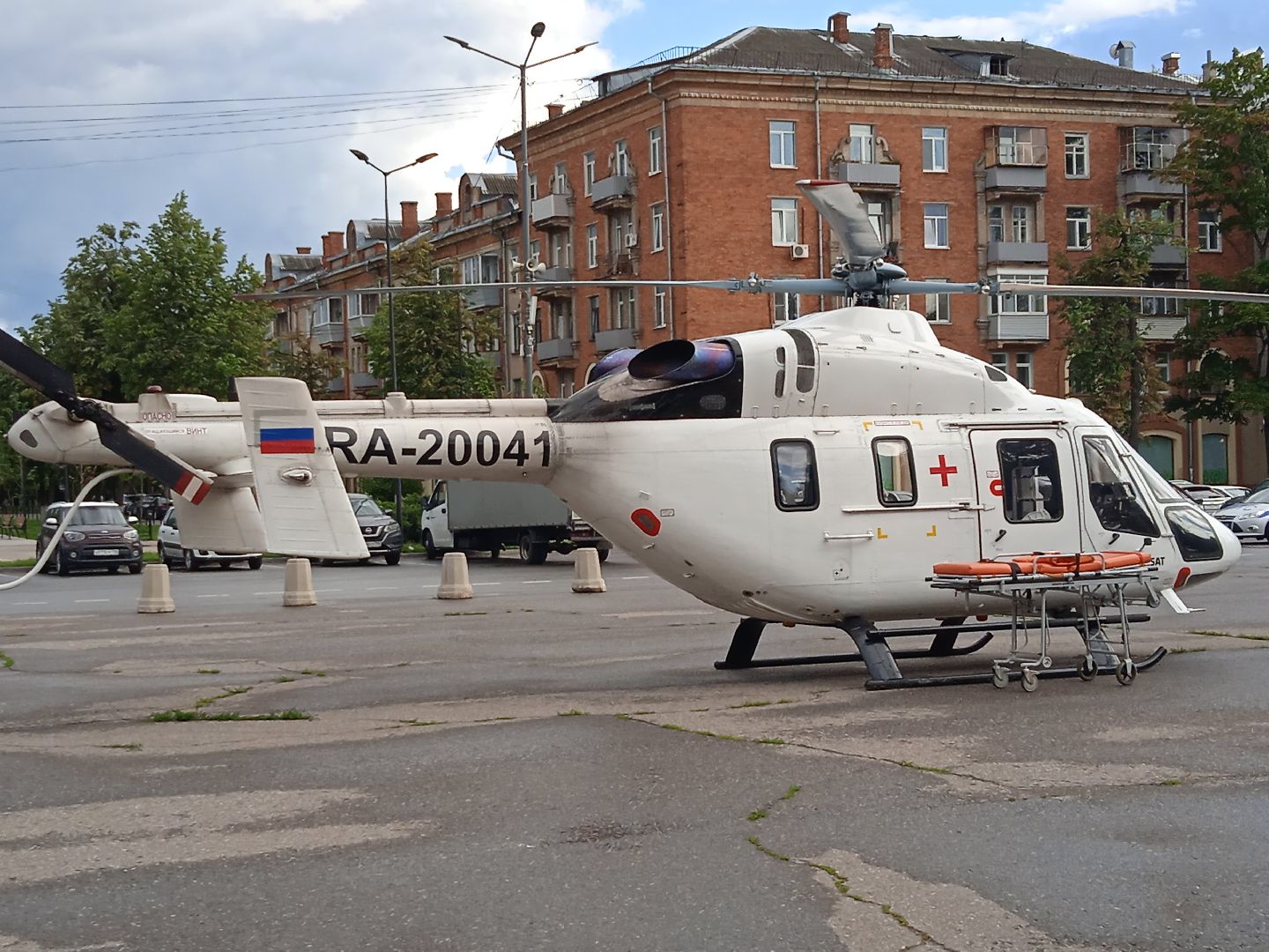 вертолёт, санитарная авиация, Жуковская ГКБ