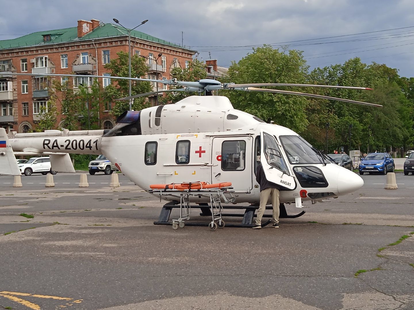 вертолёт, санитарная авиация, Жуковская ГКБ