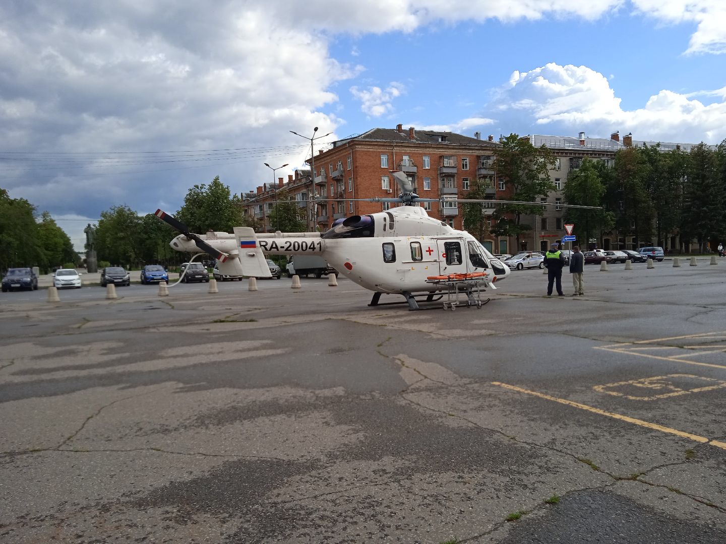 вертолёт, санитарная авиация, Жуковская ГКБ