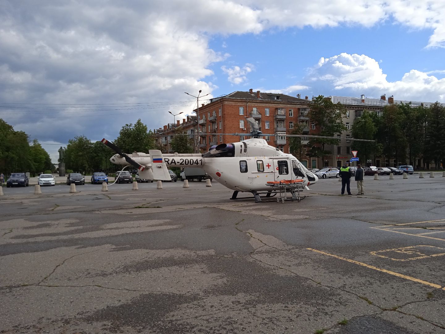 вертолёт, санитарная авиация, Жуковская ГКБ