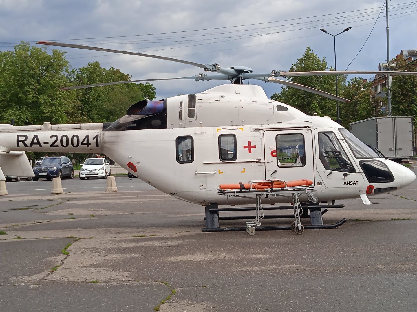 вертолёт, санитарная авиация, Жуковская ГКБ