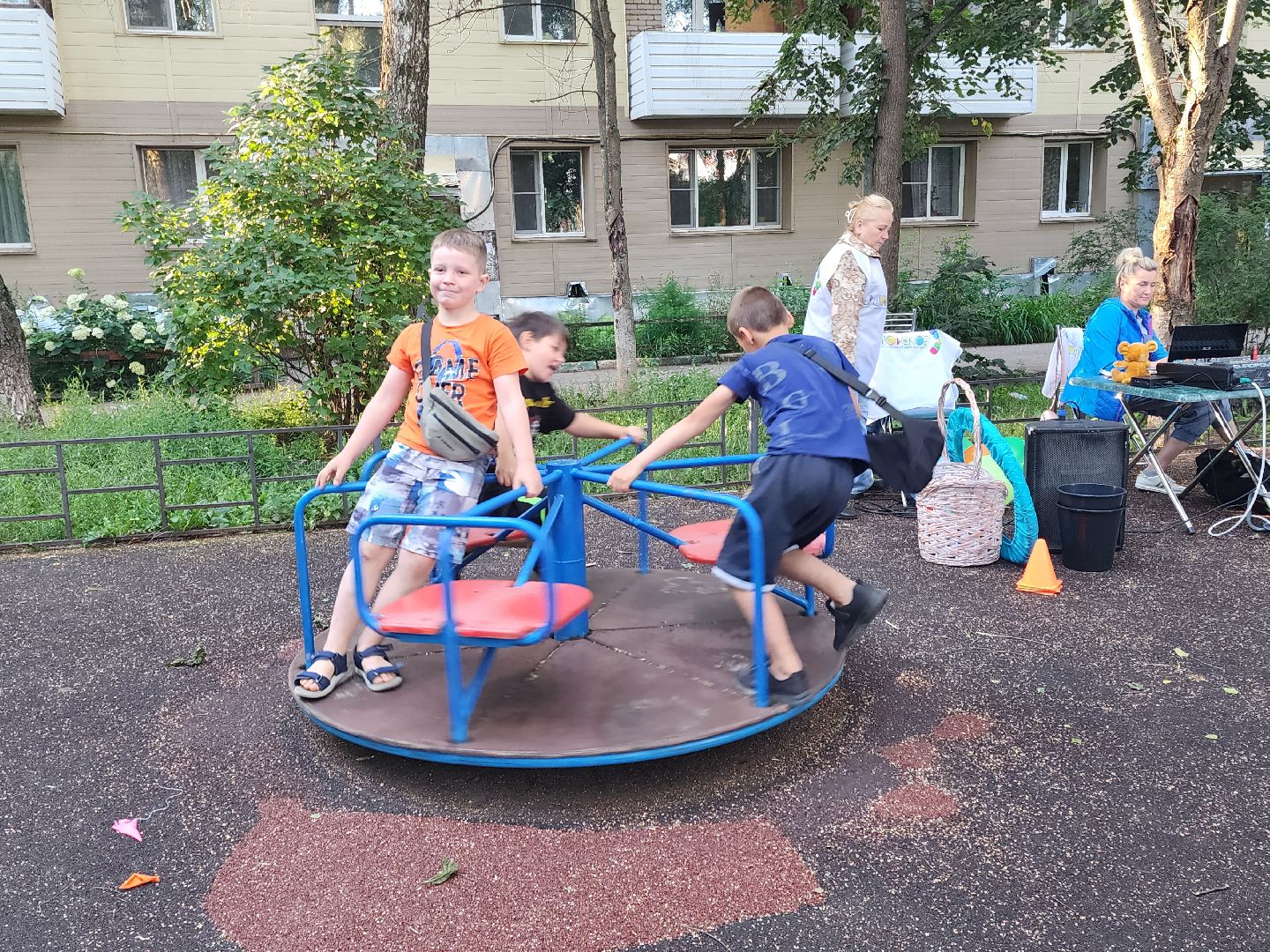 Звенигород, благоустройство, праздник двора