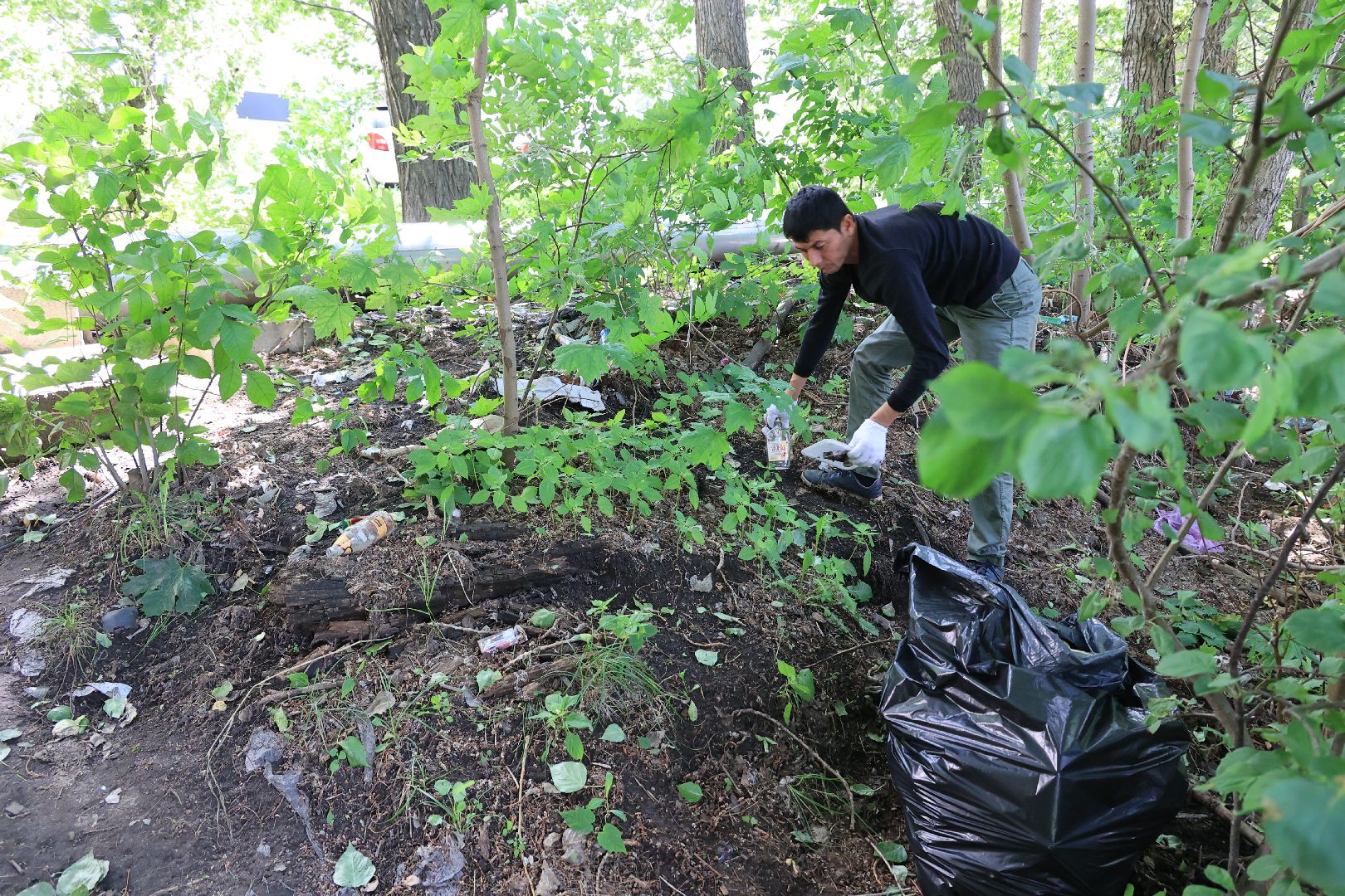 экоакция, уборка мусора, инициатива МГЕР, Дзержинский