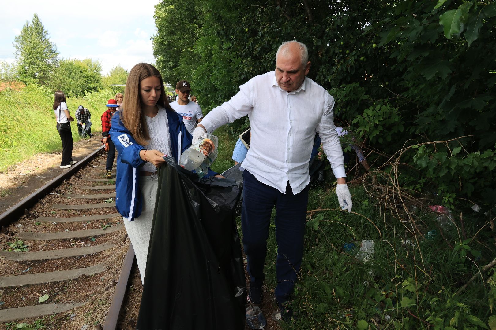 экоакция, уборка мусора, инициатива МГЕР, Дзержинский