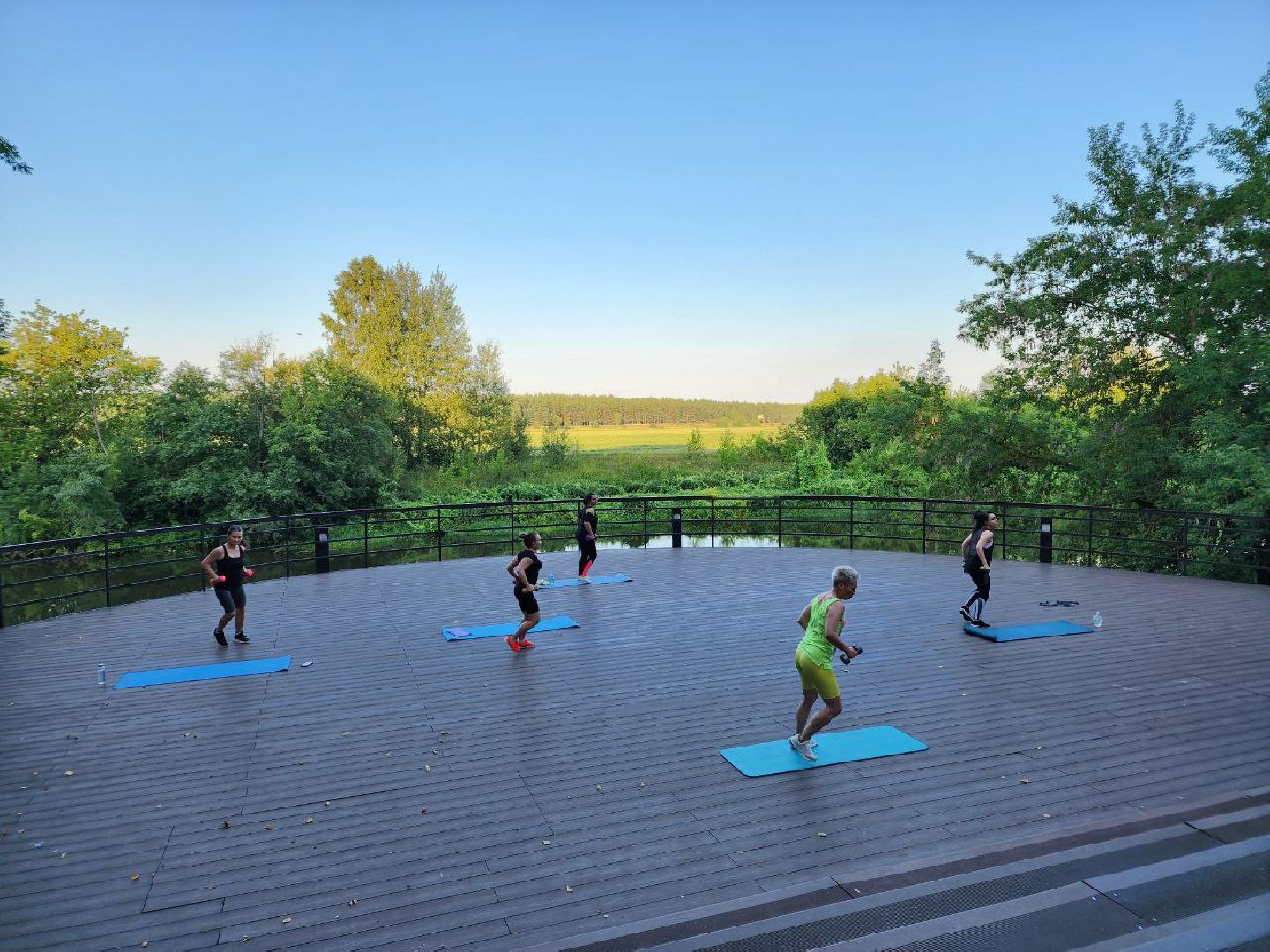 спорт, фитнес, парк, фитнес в парке, Лосино-Петровский