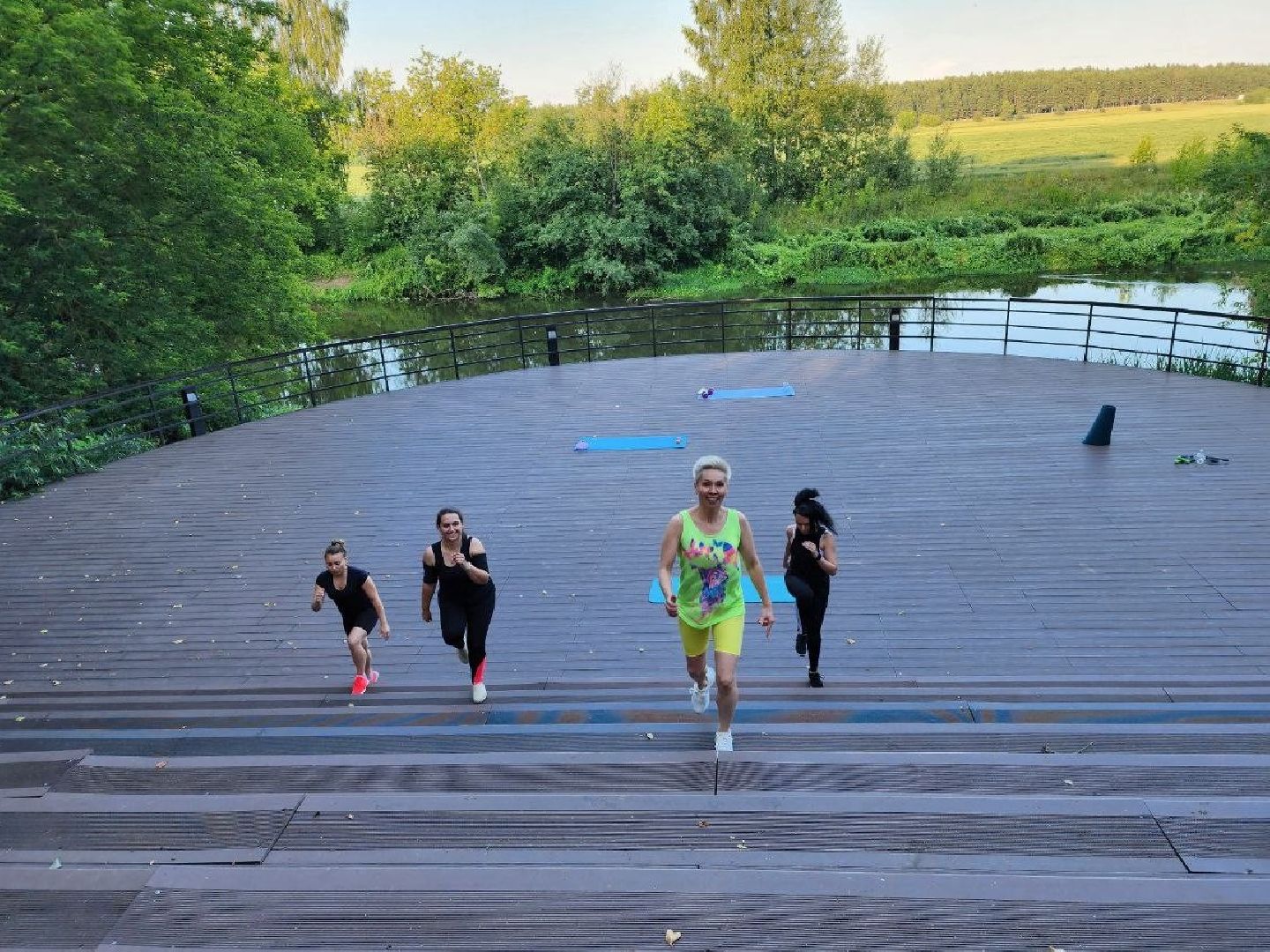 спорт, фитнес, парк, фитнес в парке, Лосино-Петровский