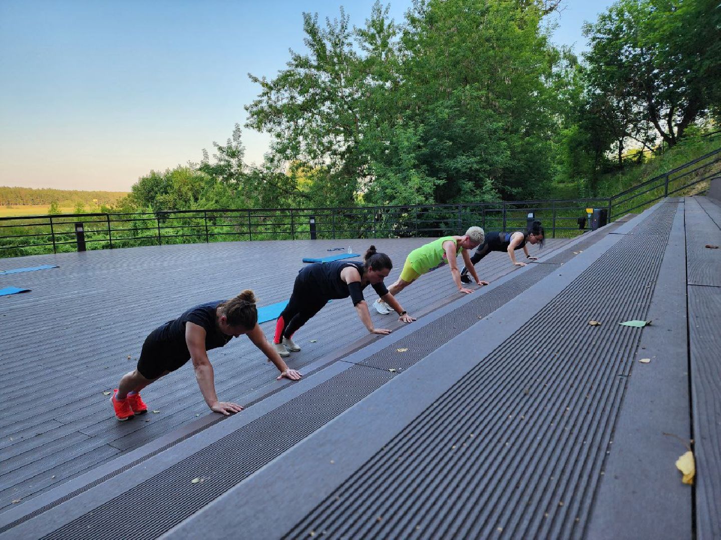 спорт, фитнес, парк, фитнес в парке, Лосино-Петровский