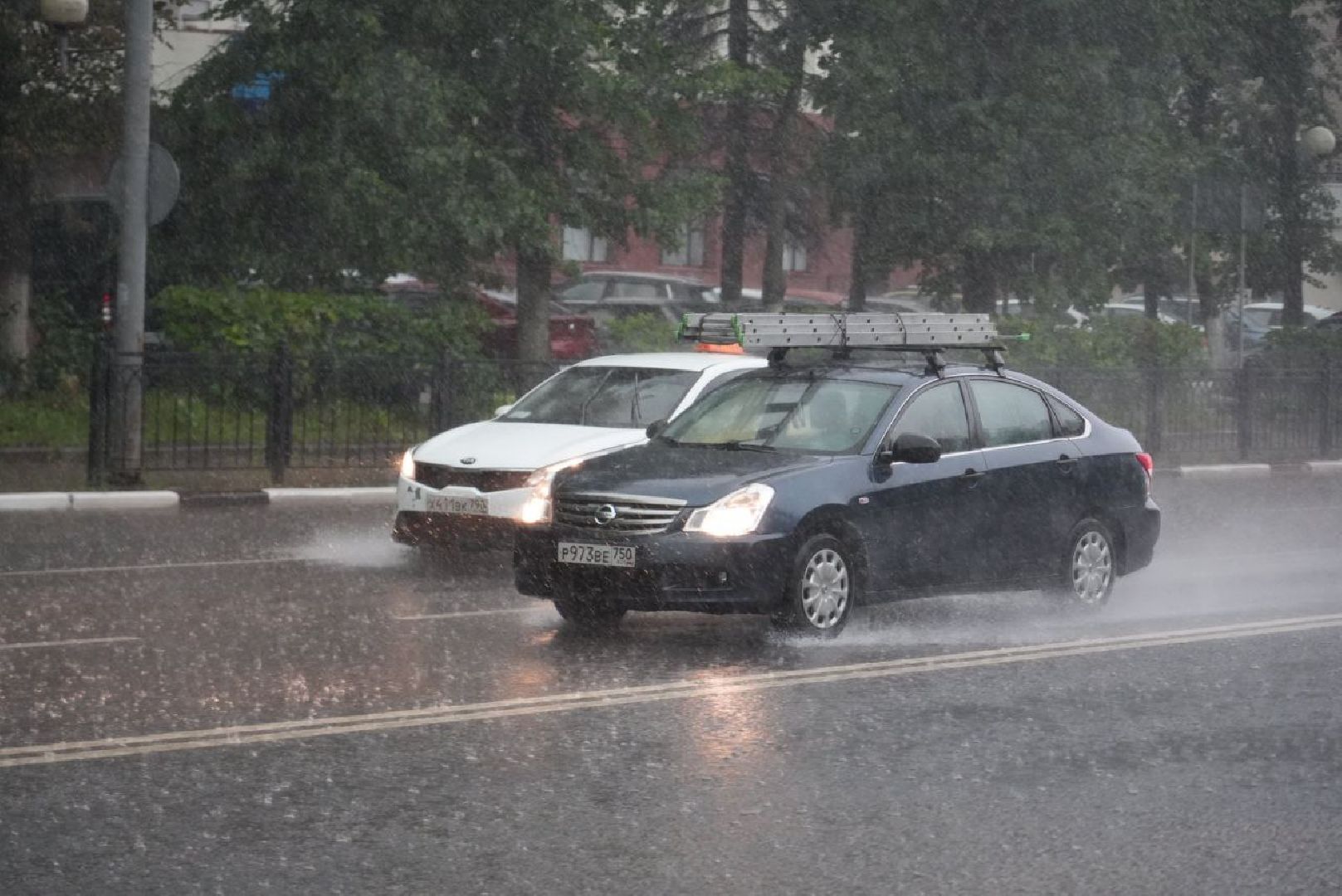 Сергиево-Посадский городской округ, Сергиев Посад, Непогода, Дождь, Ливень, Коммунальные службы