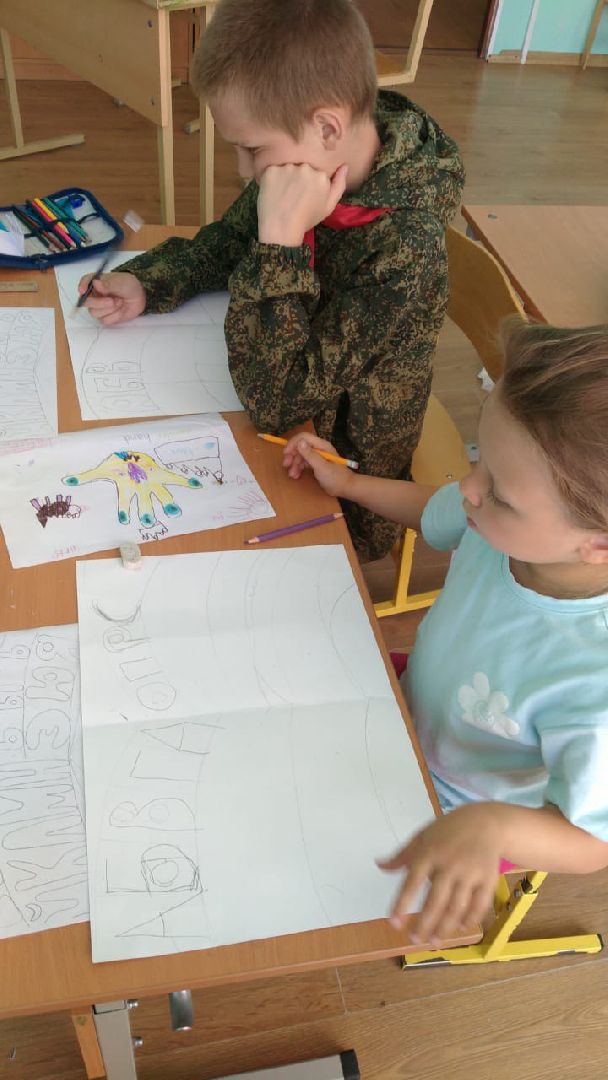 Чехов, занятия, каллиграфия, дети, лето, каникулы, дом культуры