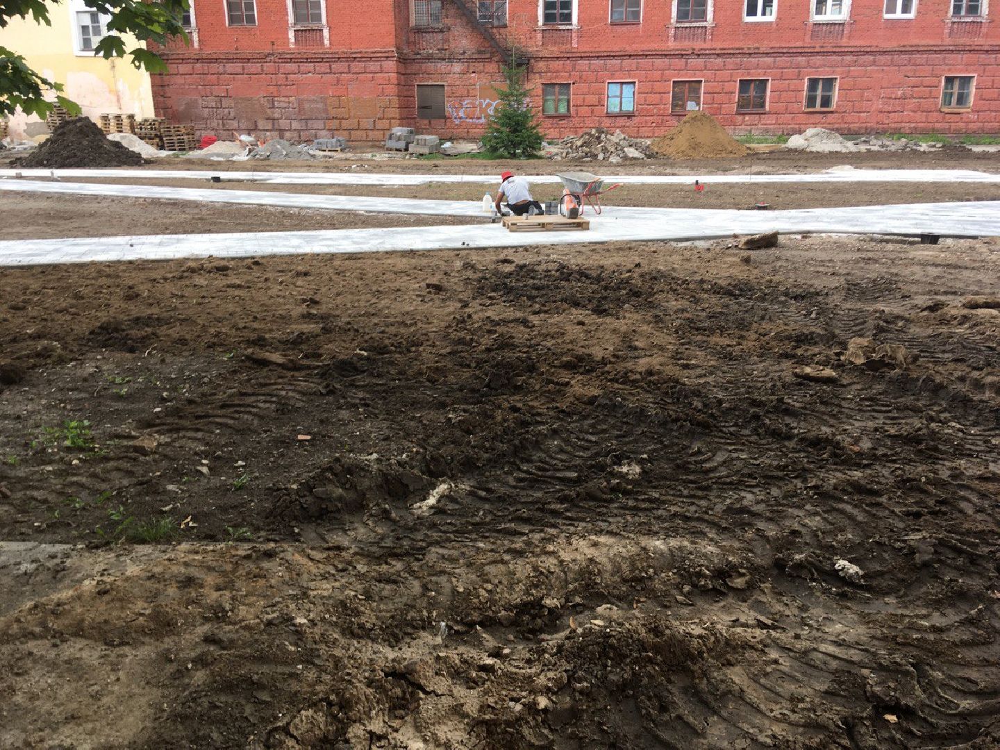 Подольск, сквер