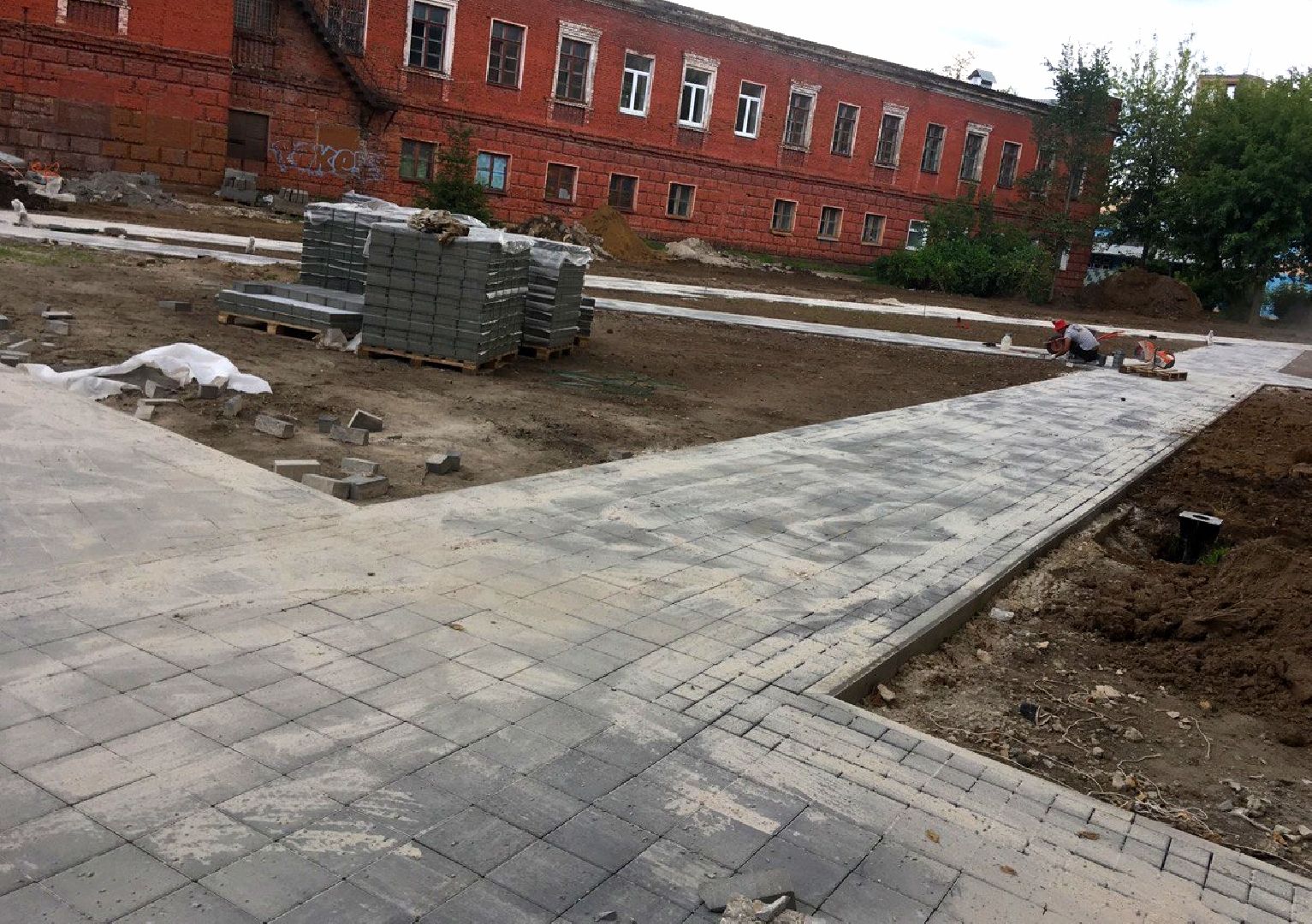 Подольск, сквер