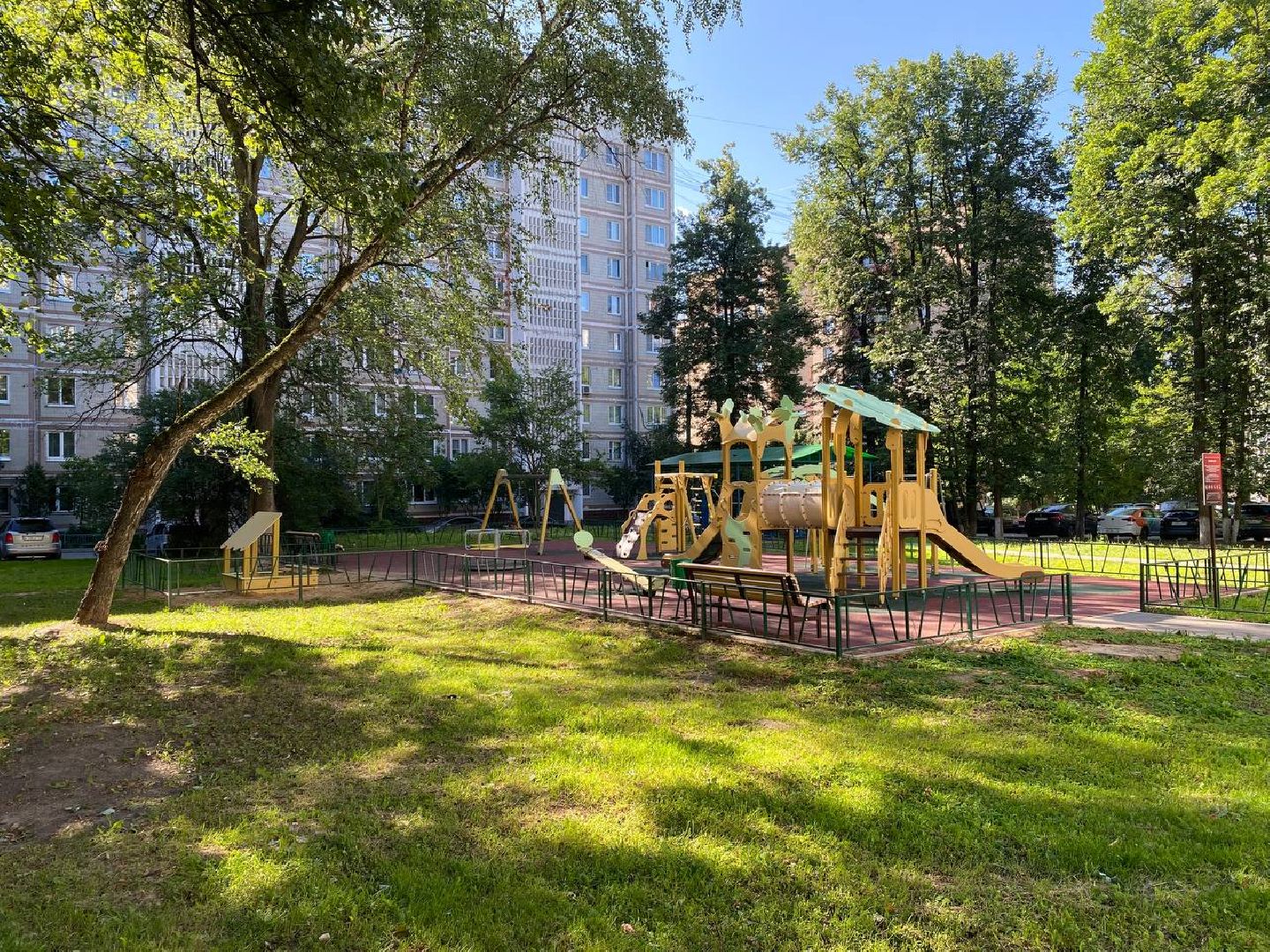 Чехов, благоустройство, детская площадка, пешеходная дорожка, модернизация