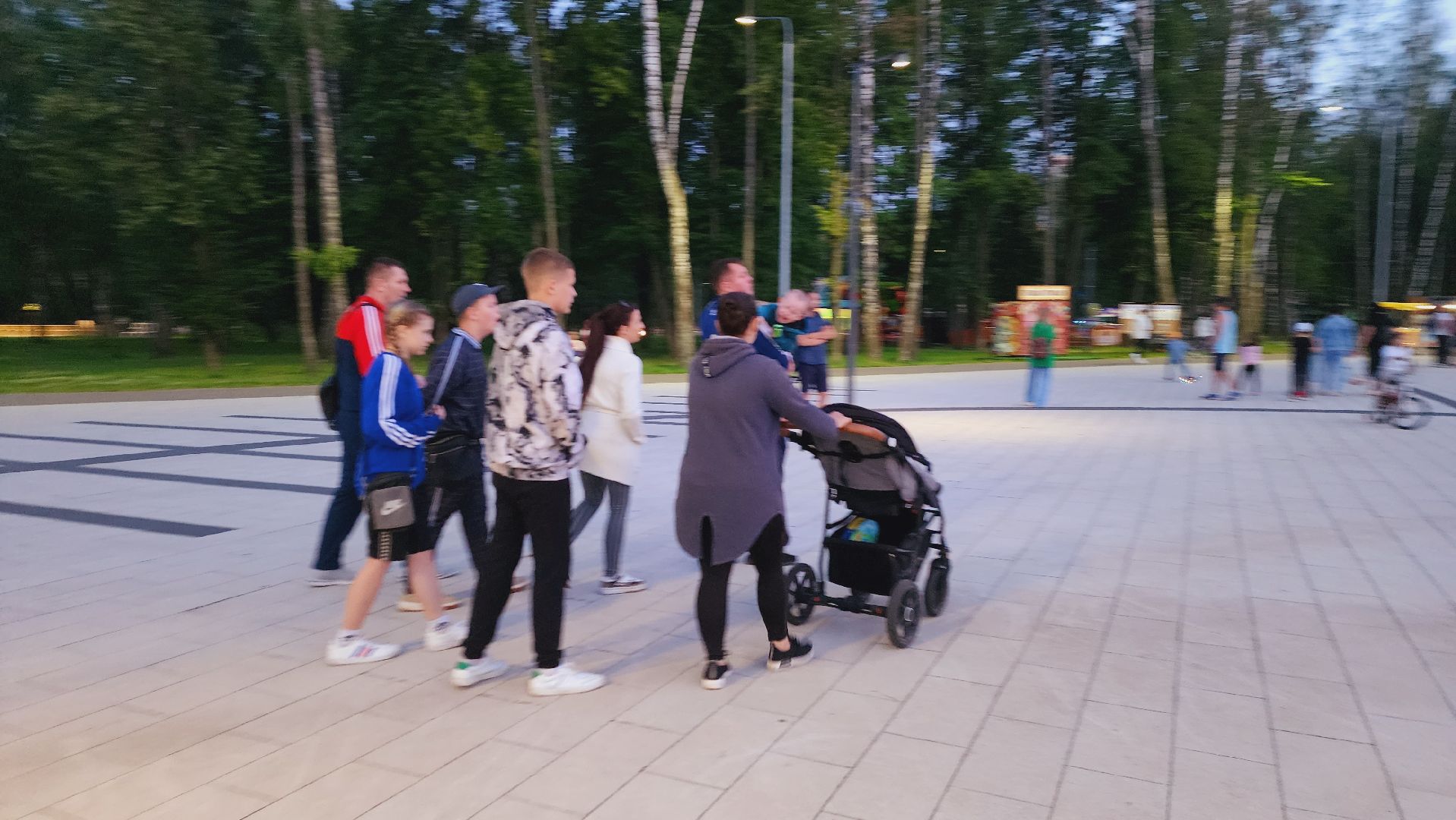 Подмосковье, Ивантеевка, Ночь в парке, Парки подмосковья.
