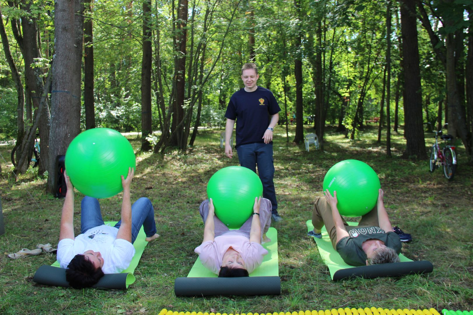 Городок здоровья, день города, ФБУЗ МСЧ №9 ФМБА России, Дубна