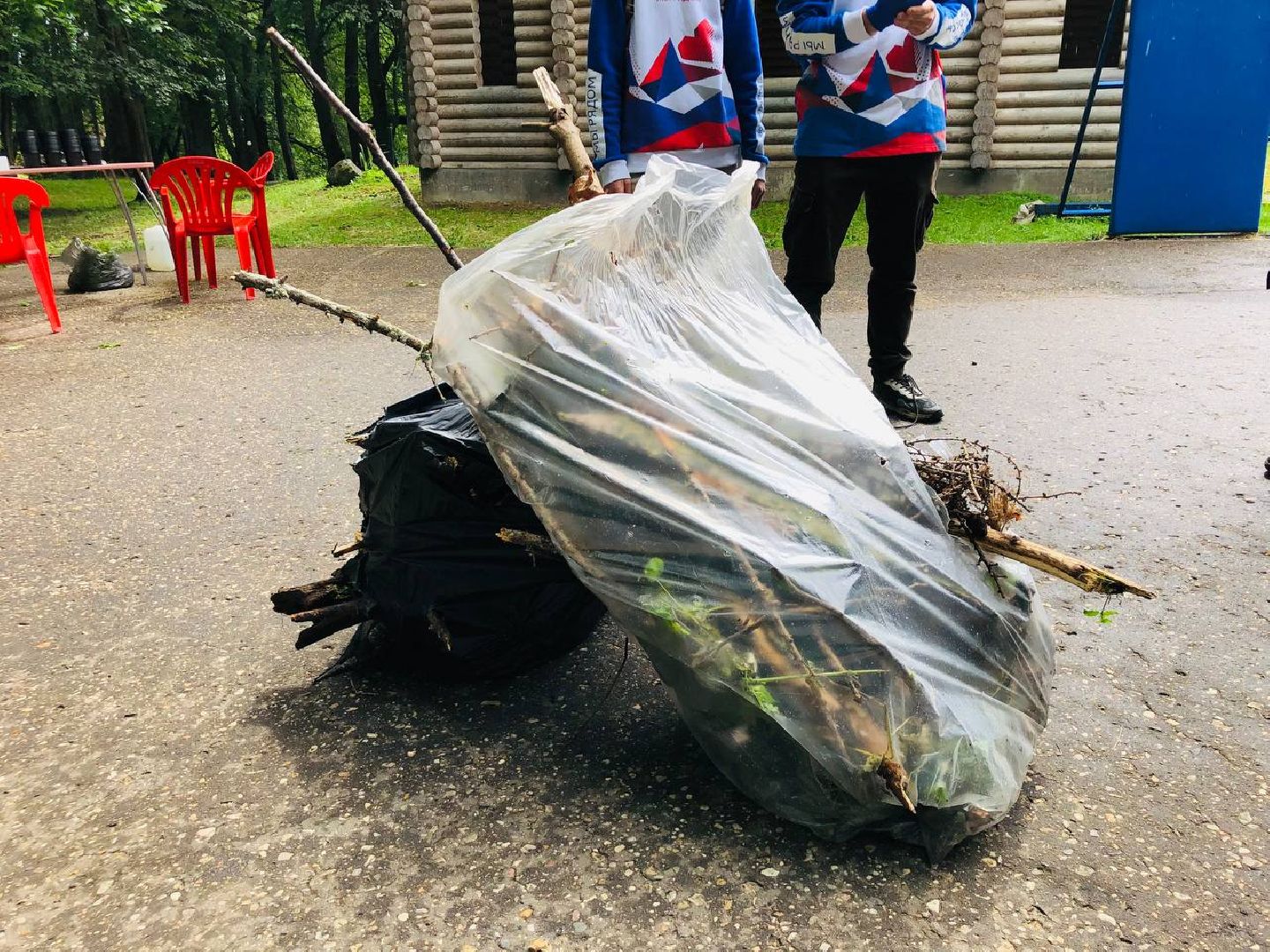 Руза, волонтеры подмосковья, экология, субботник, уборка мусора