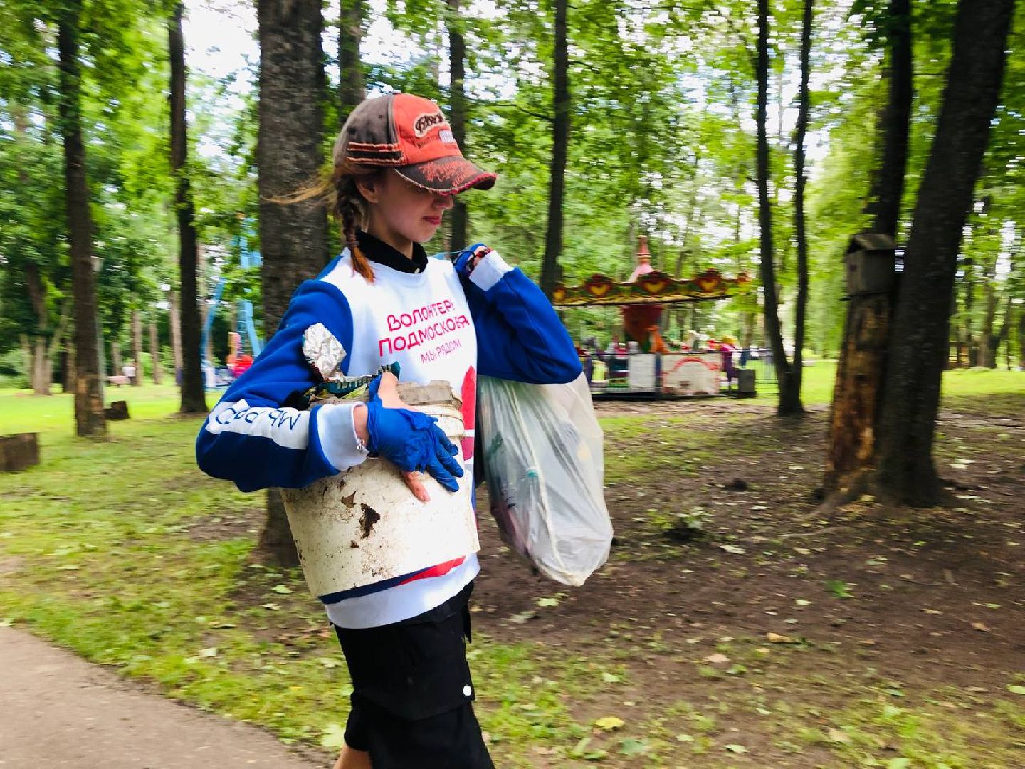 Руза, волонтеры подмосковья, экология, субботник, уборка мусора