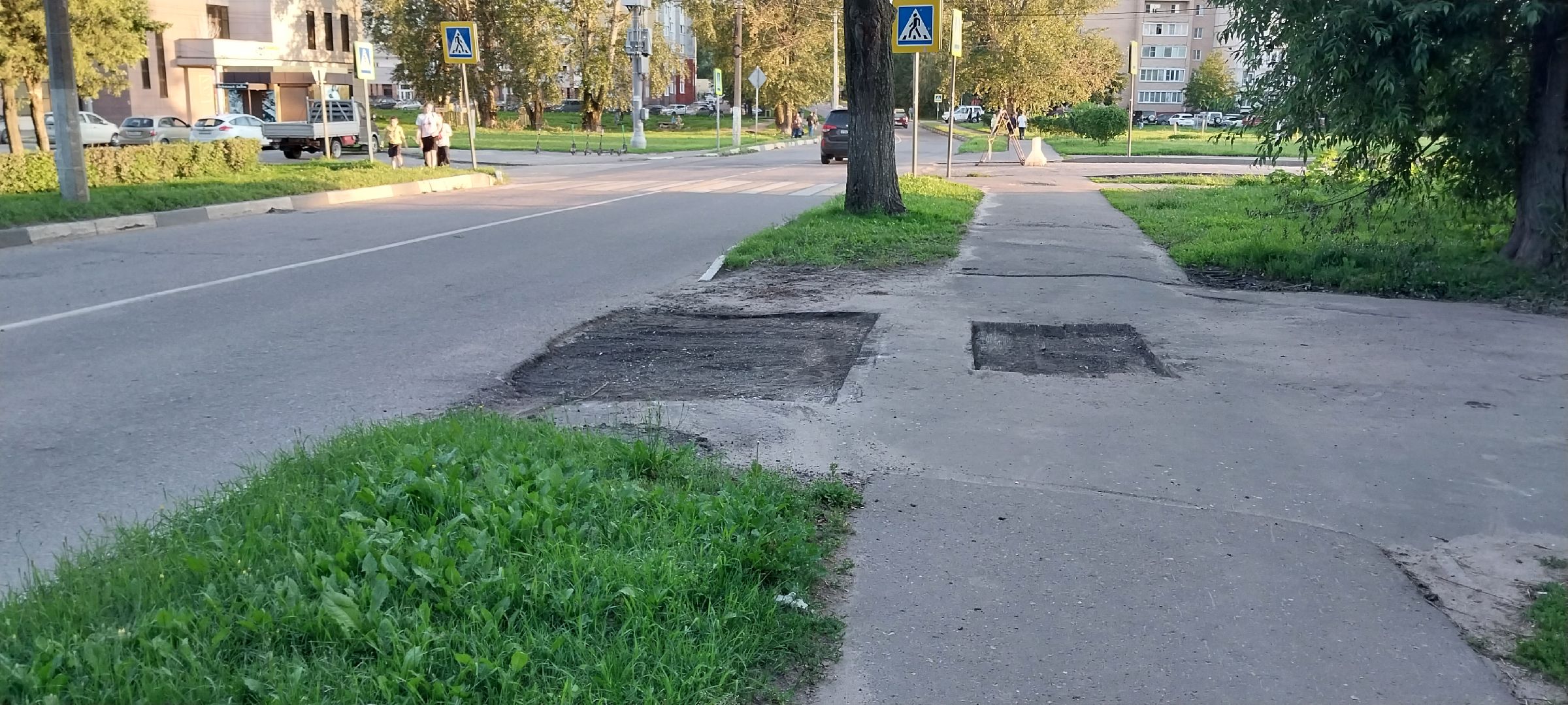 Коломна, дороги, ямочный ремонт