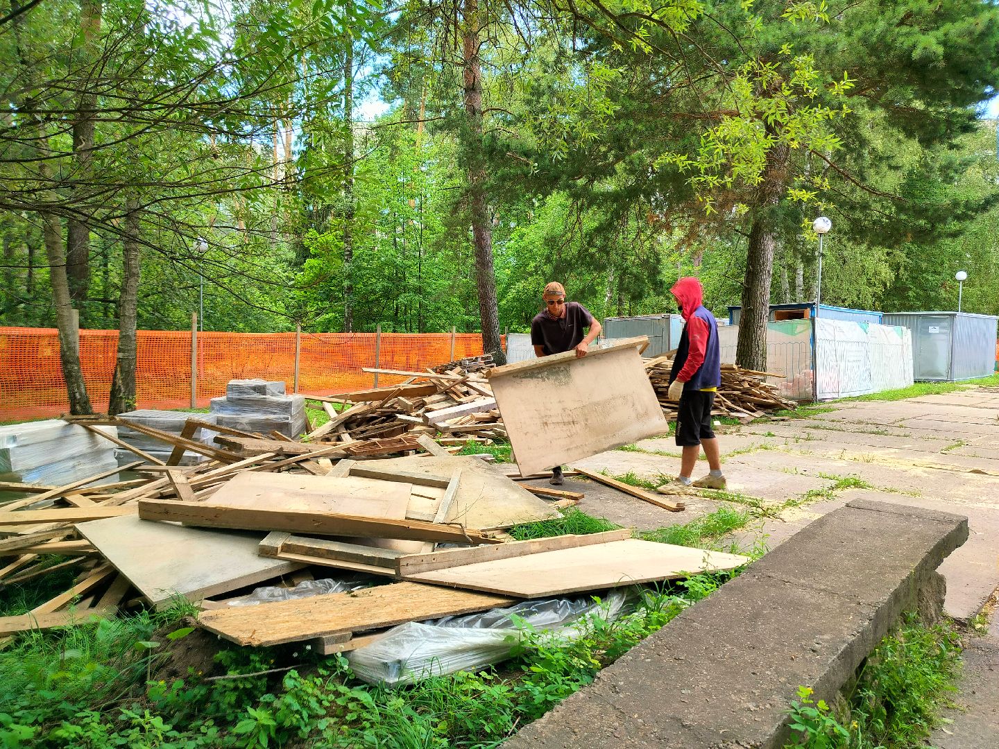 Лесной бульвар, Протвино, реконструкция, строительство, пешеходная зона