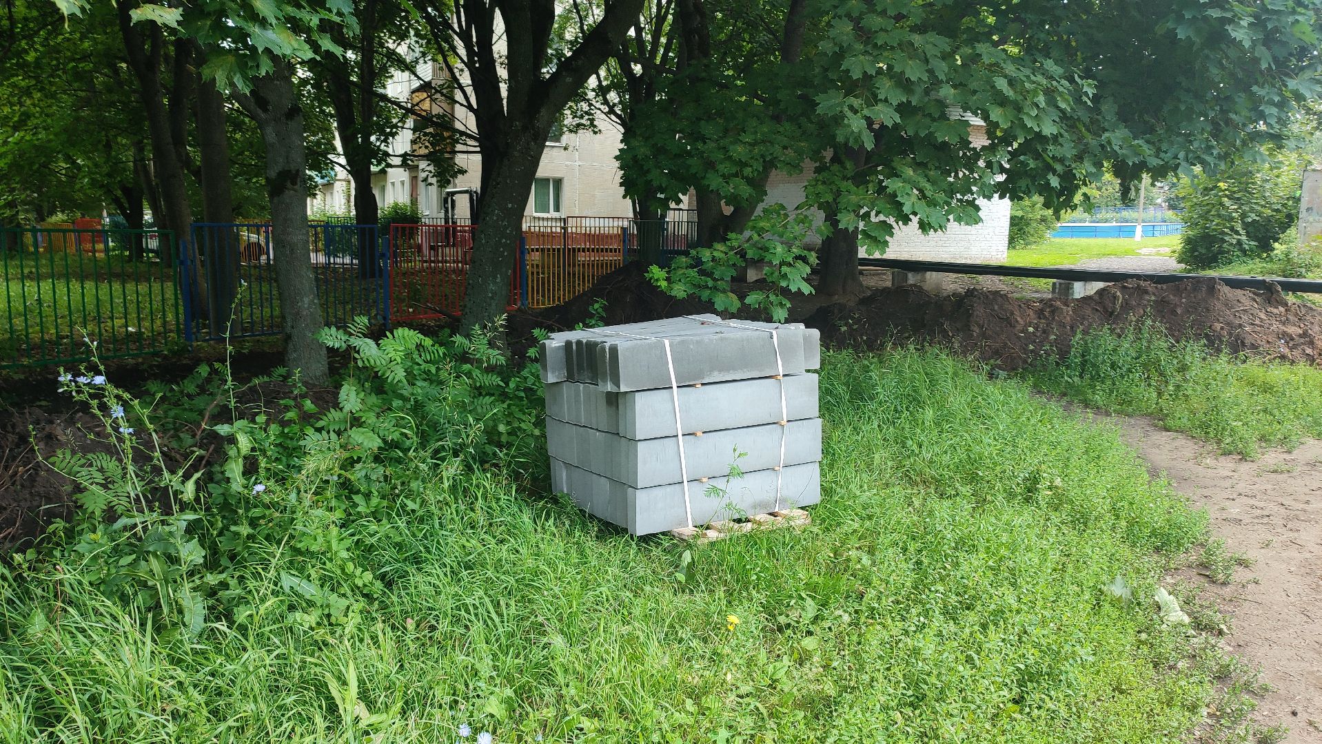 Кашира, тротуар, народная тропа, пешком, программа губернатора