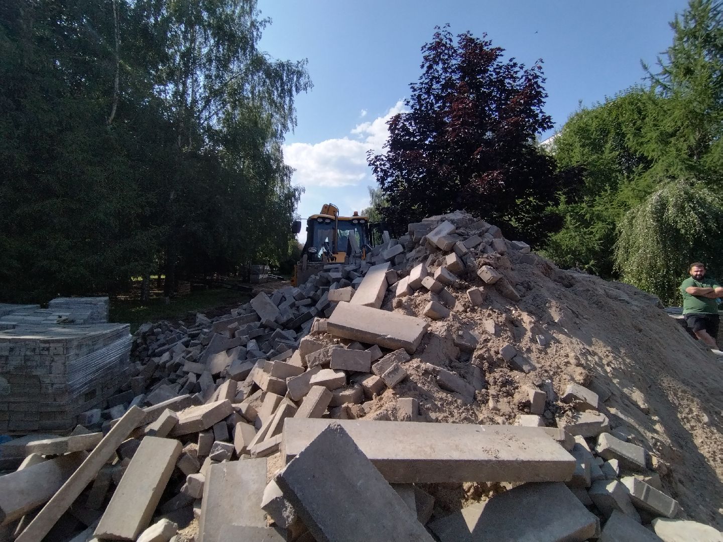 Парк ветеранов, Мытищи, благоустройство