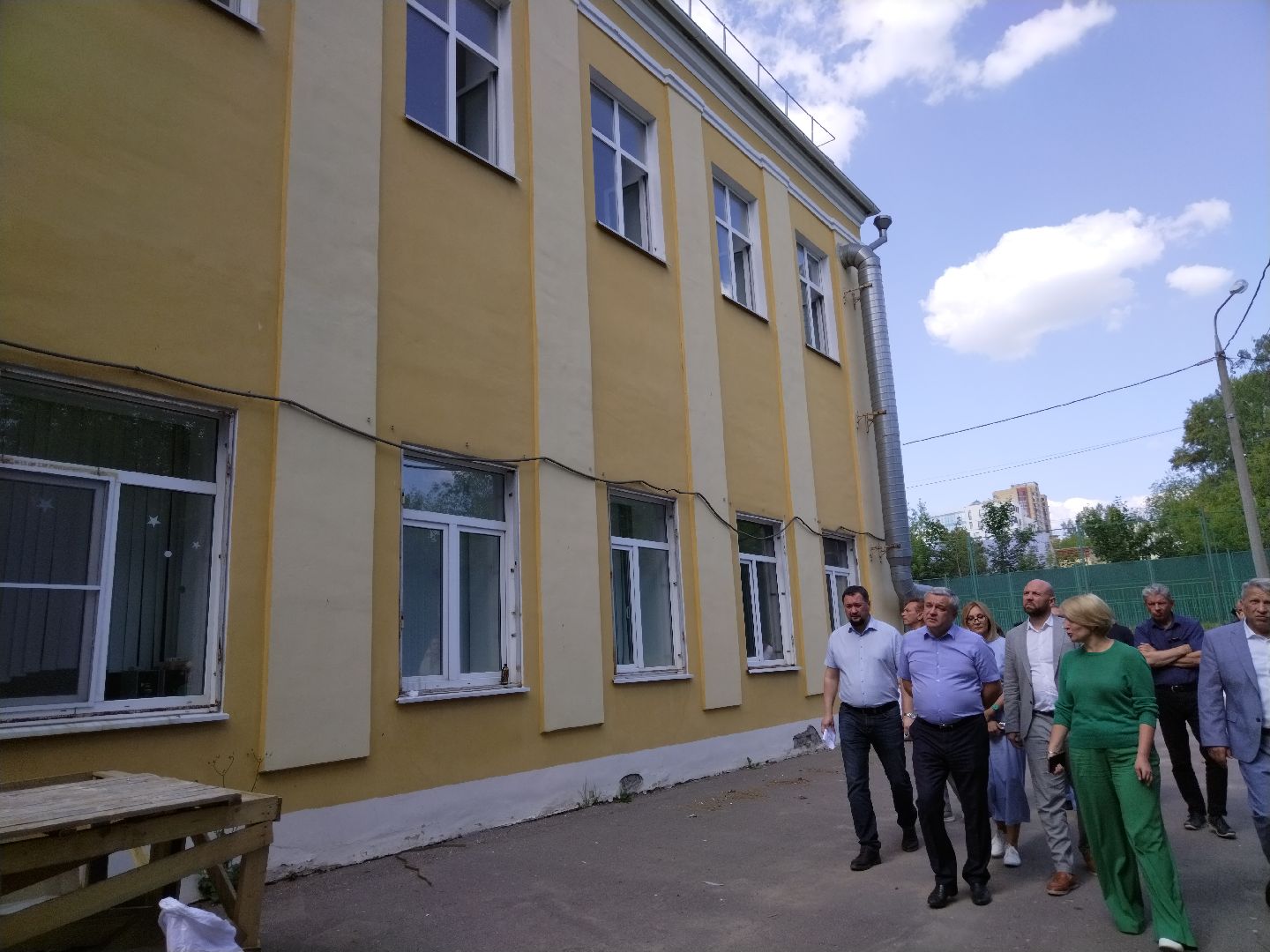 Школа 8, Мытищи, капитальный ремонт