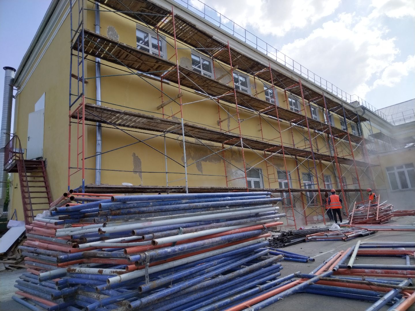 Школа 8, Мытищи, капитальный ремонт